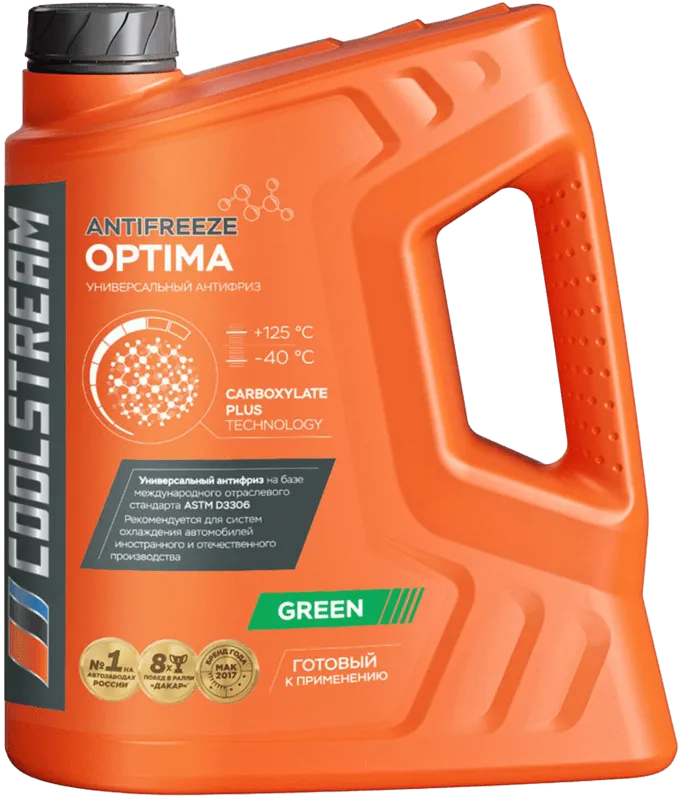 Антифриз CoolStream Optima зеленый 5кг./4,690л. Антифриз CoolStream Optima зеленый 5кг./4,690л.